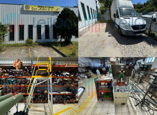 PRÉDIO URBANO – COMPOSTO POR EDIFÍCIO DE RÉS DO CHÃO COM LOGRADOURO com área total de 1820 m2 - DIVERSO EQUIPAMENTO PARA INDÚSTRIA DE CALÇADO