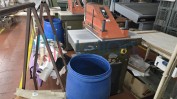 DIVERSO MATERIAL E EQUIPAMENTO PARA INDÚSTRIA DE CALÇADO